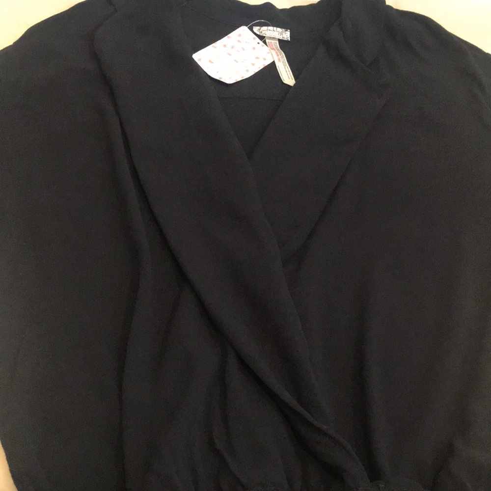 Free People Elsa Bodysuit. XS. Black - Picture 4 of 8